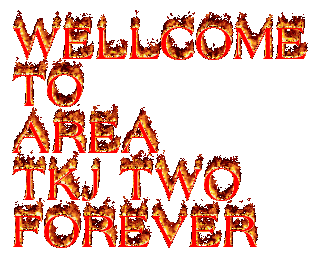WELLCOME
TO
AREA
TKJ TWO
FOREVER