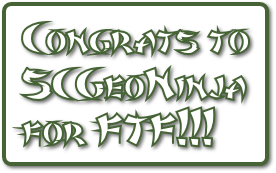Congrats to SCGeoNinja for FTF!!!