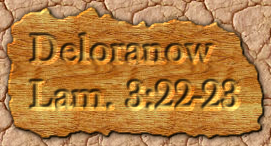 Deloranow 
Lam. 3:22-23
