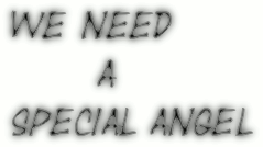 We Need <br>

a <br>

SPECIAL ANGEL